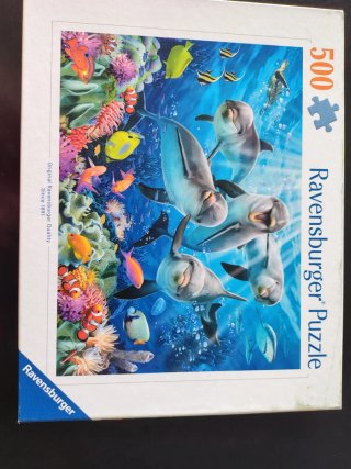 Puzzle Ravensburger 500 piezas Delfines