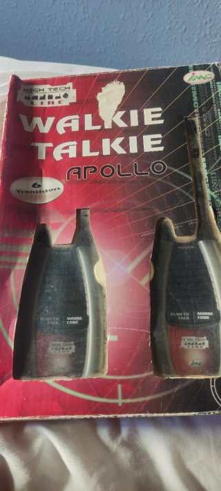 Walkie Talkie IMC Apollo 6 Transistores