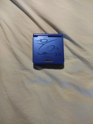 GameBoy Advance SP Pokémon Zafiro + Funda+ Juego