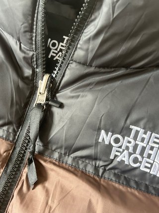 Chaqueta The North Face Puffer Marrón/Negra