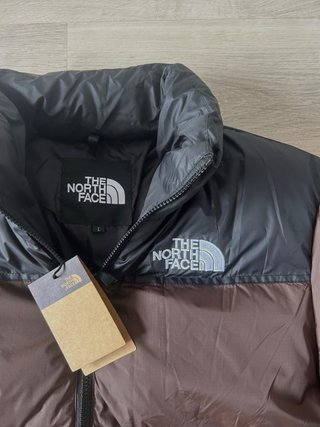 Chaqueta The North Face Puffer Marrón/Negra