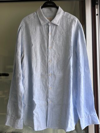 Camisa Massimo Dutti Azul