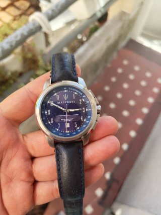 Reloj Maserati Azul y Negro