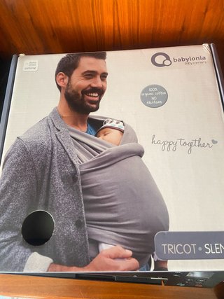 Fular portabebés Babylonia gris