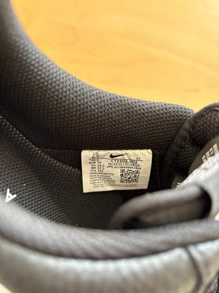 Nike Air Force 1, negro, Talla: 39 sin estrenar