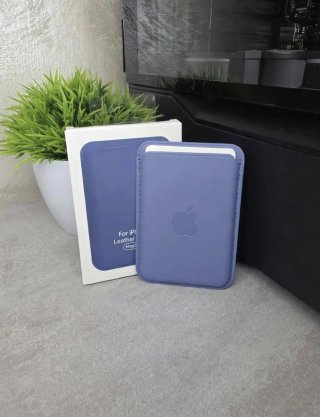 Portacarte magnetico per Apple Iphone blu