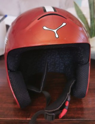 Casco de Esquí Rojo