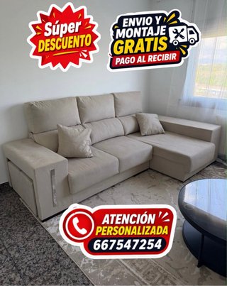Divano Chaise Longue 3 Posti SOFA SOFA SOFA SOFA