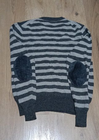 Jersey Robe di Kappa Talla S Gris Rayas Coderas