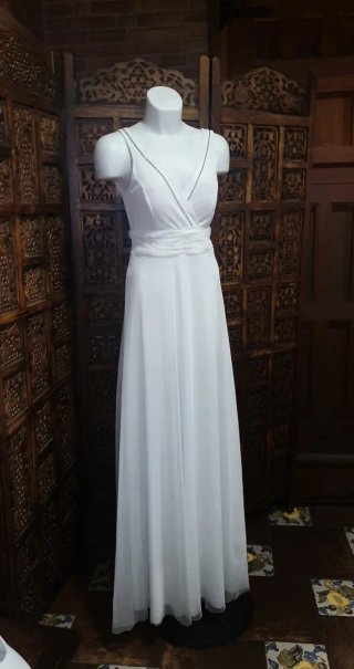 Vestido de fiesta reutilizado para Hallowen