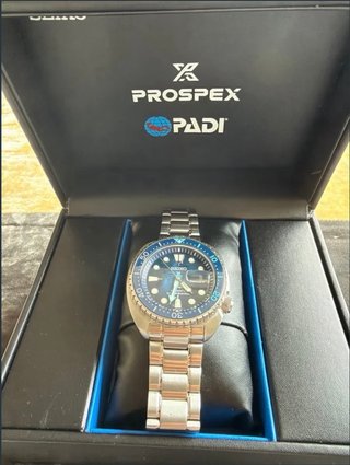 Reloj Seiko Prospex King Turtle PADI+garantía 2028