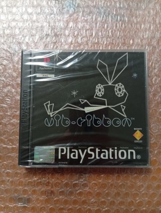 Vib-Ribbon PS1 PAL Nuovo Sigillato