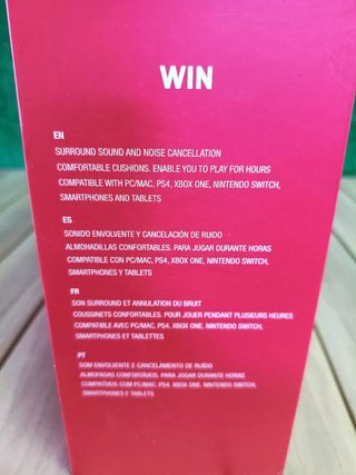 Auriculares Gaming Fonestar WIN con Micrófono Jack