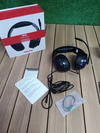 Auriculares Gaming Fonestar WIN con Micrófono Jack