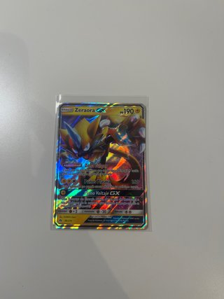 Carta Pokémon Zeraora GX 86/214