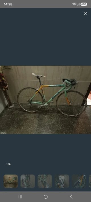Bicicleta de Carretera Bianchi Clásica