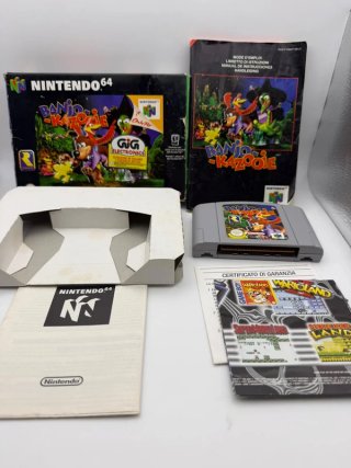 Banjo Kazooie N64 PAL con manual