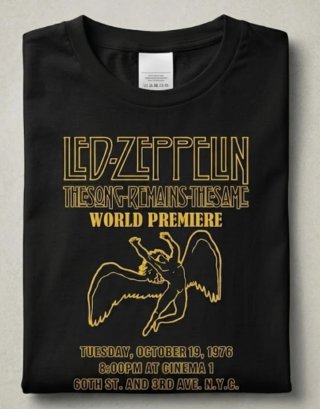 Camiseta Led Zeppelin The Song Remains The Same