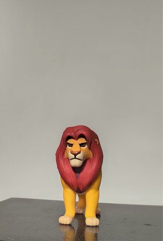 Statuetta Simba adulto 12 cm