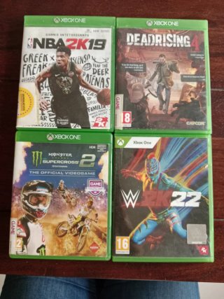 Lote de 4 Juegos Xbox One