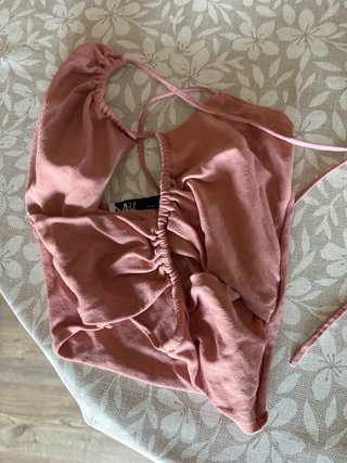 Top Zara Rosa Talla S