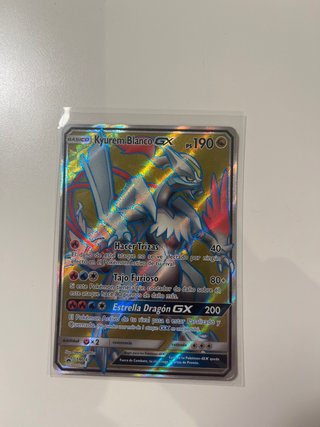 Kyurem Blanco GX SM141 Pokemon TCG Carta
