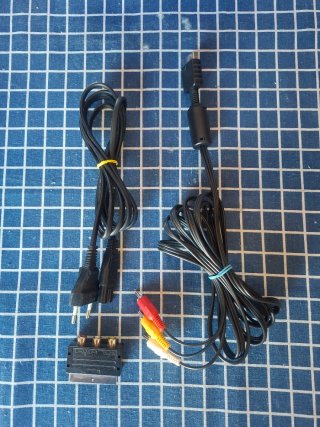 PLAYSTATION 1 ORIGINALES CABLES DE CONEXIÓN AV TV