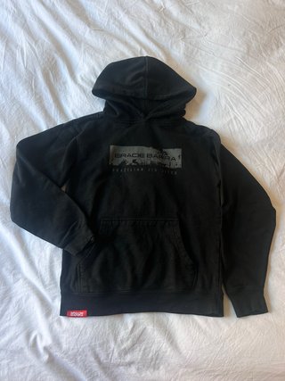 Sudadera Gracie Barra Infantil Negra
