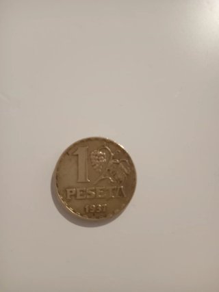 Moneda de 1 Peseta de 1937