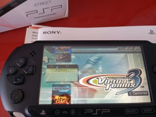 PSP Street Nero con Scatola e Molti Giochi