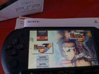 PSP Street Nero con Scatola e Molti Giochi