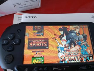 PSP Street Nero con Scatola e Molti Giochi