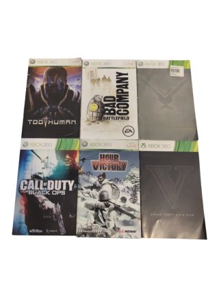 MANUALI DI ISTRUZIONI PER GIOCHI XBOX 360