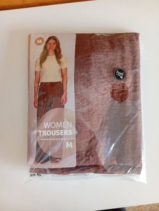 Pantalón de vestir de mujer marrón