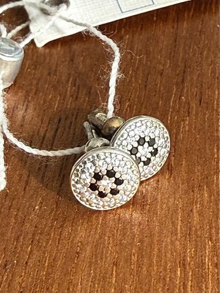 Pendientes de Plata de Ley con Circonitas
