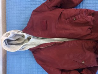 Chaqueta Alpha Industries Roja Talla M