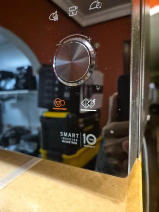 Horno Microondas LG con Grill MJ3965BPS