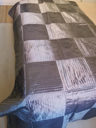 Colcha Zara Home Gris 230x250