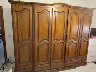 Armario de Madera Maciza 2,54m 850€ NEGOCIABLES.