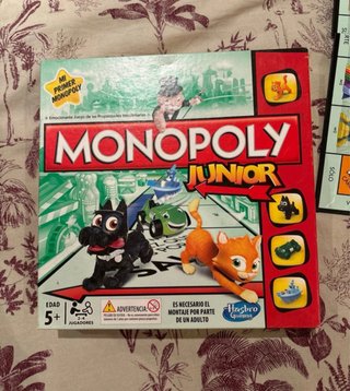 Monopoly Junior Mi Primer Monopoly Juego Mesa