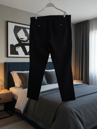 Pantalón negro hombre T.52