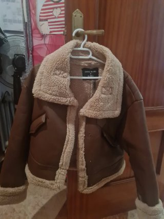 Cazadora Polipiel y Borreguito SIN USAR