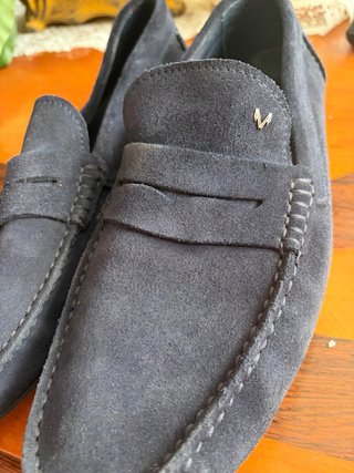 Mocasines Serraje Martinelli Azul Marino T44