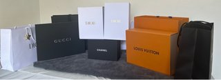 Lote de Cajas y Bolsas de Lujo