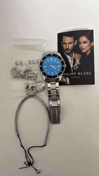 Reloj de hombre Philipp Blanc y Pulsera