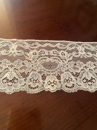 Encaje blanco 17m x 9cm