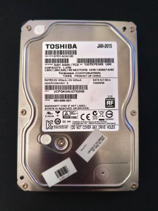 Disco Duro HDD Toshiba 1TB