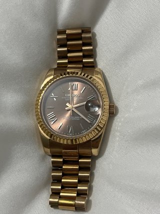 Reloj Seiko Oyster Perpetual Date Dorado