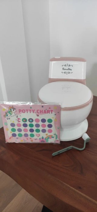 Orinal infantil con pegatinas