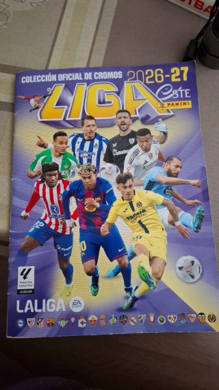 Colección Cromos Liga Este Panini 2026-27